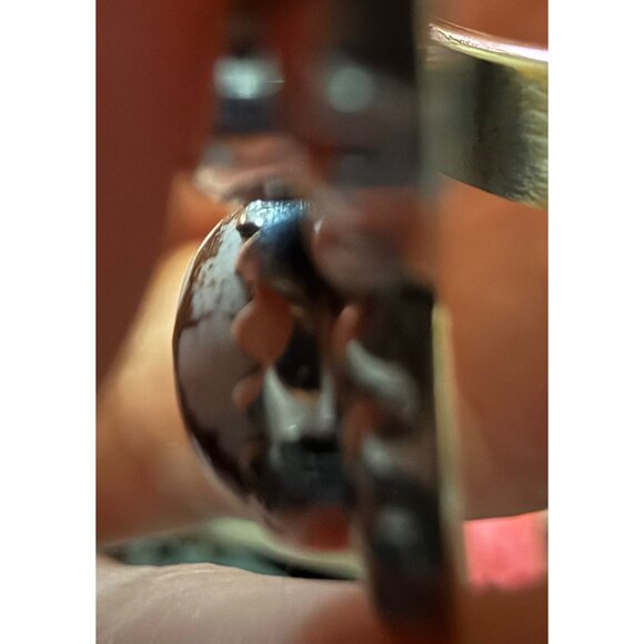 Sterling Silver Wild Horse Stone Ring Size 9 Floral Design - Picture 5 of 7